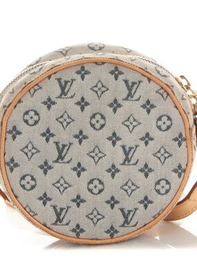 Louis Vuitton Jeanne PM Monogram Mini Lin round crossbody